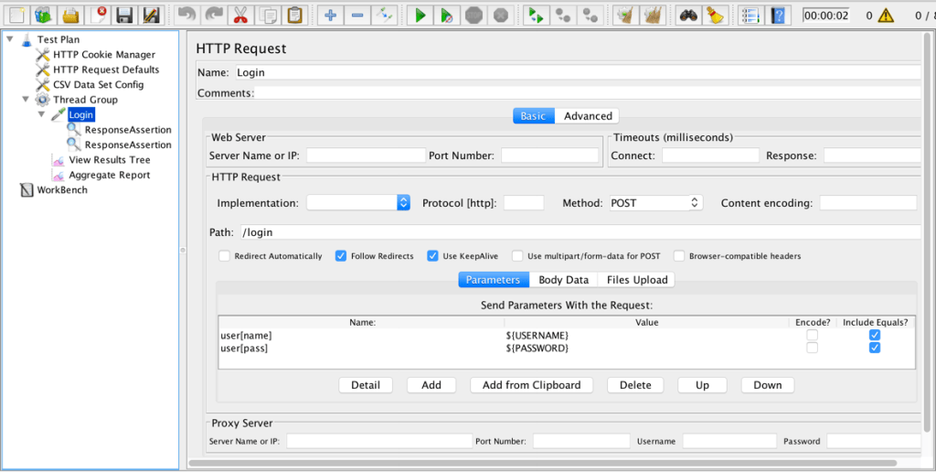 CSV Data Set Config – JMeter VN